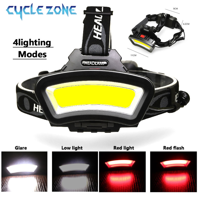 Outdoor Adventure Zone - Latarka czołowa LED COB USB akumulator
