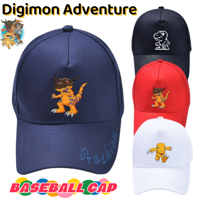 Outdoor Adventure Japan - Nowa czapka bejsbolówka Digimon Adventure Agumon