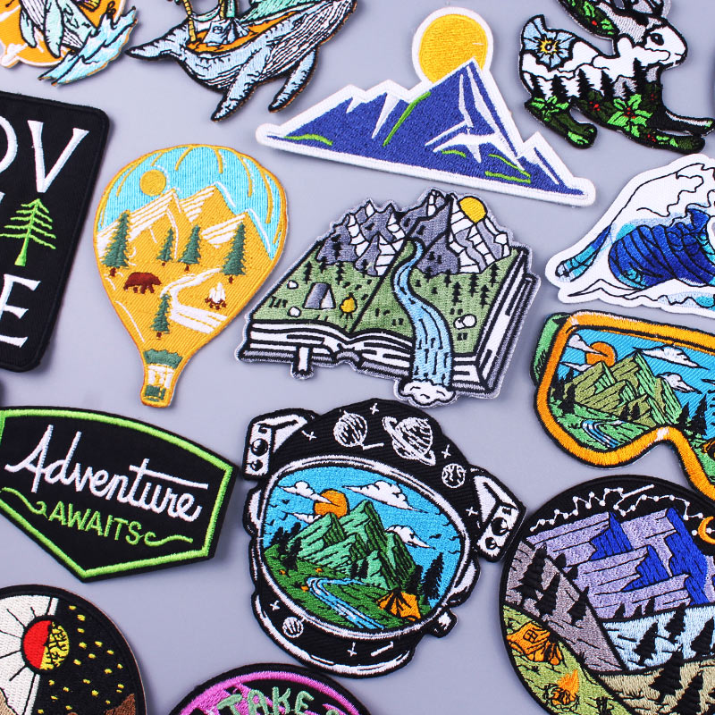 Outdoor Adventure Travel Show - Nature Adventure Naszywki podróżne na odzież
