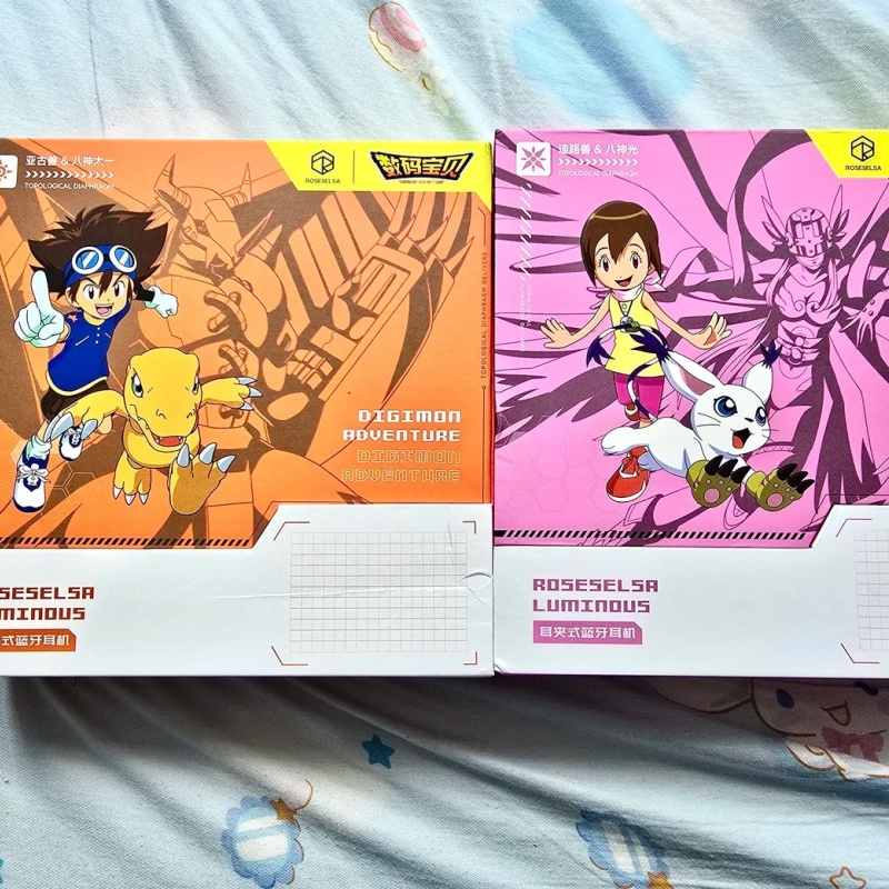 Outdoor Adventure Japan - Oryginalne bezprzewodowe słuchawki Bluetooth Digimon Adventure