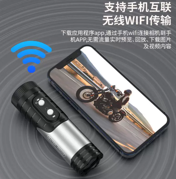 Outdoor Adventure Videos - Kompaktowa kamera sportowa 4K z WiFi