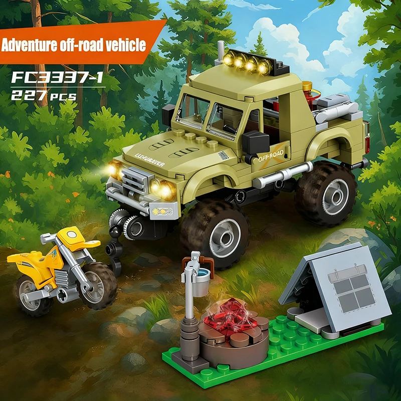 Zestawy klocków MOC do budowan – Outdoor Adventure Recreation recenzja i cena